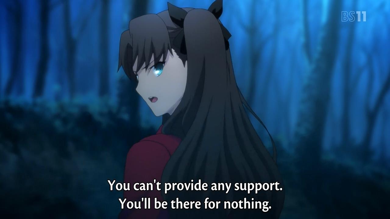 fansub review hatsuyuki fate stay night unlimited blade works fate stay night unlimited blade works english dubbed