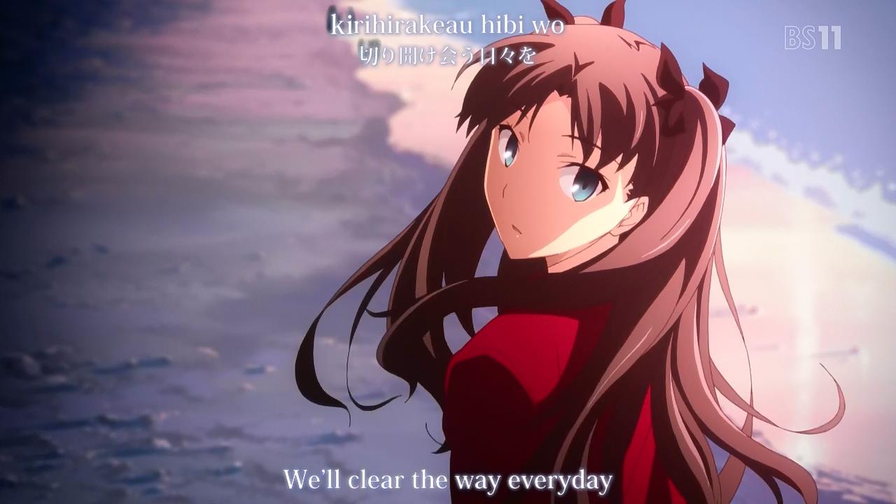 fansub review hatsuyuki fate stay night unlimited blade works unlimited blade works good ending