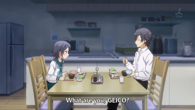 Yahari Ore no Seishun Love Come wa Machigatteiru. Zoku 01 - Moshi Moshi Subs